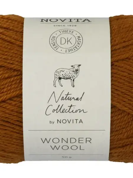 Novita Wonder Wool DK 50g -663 bolete