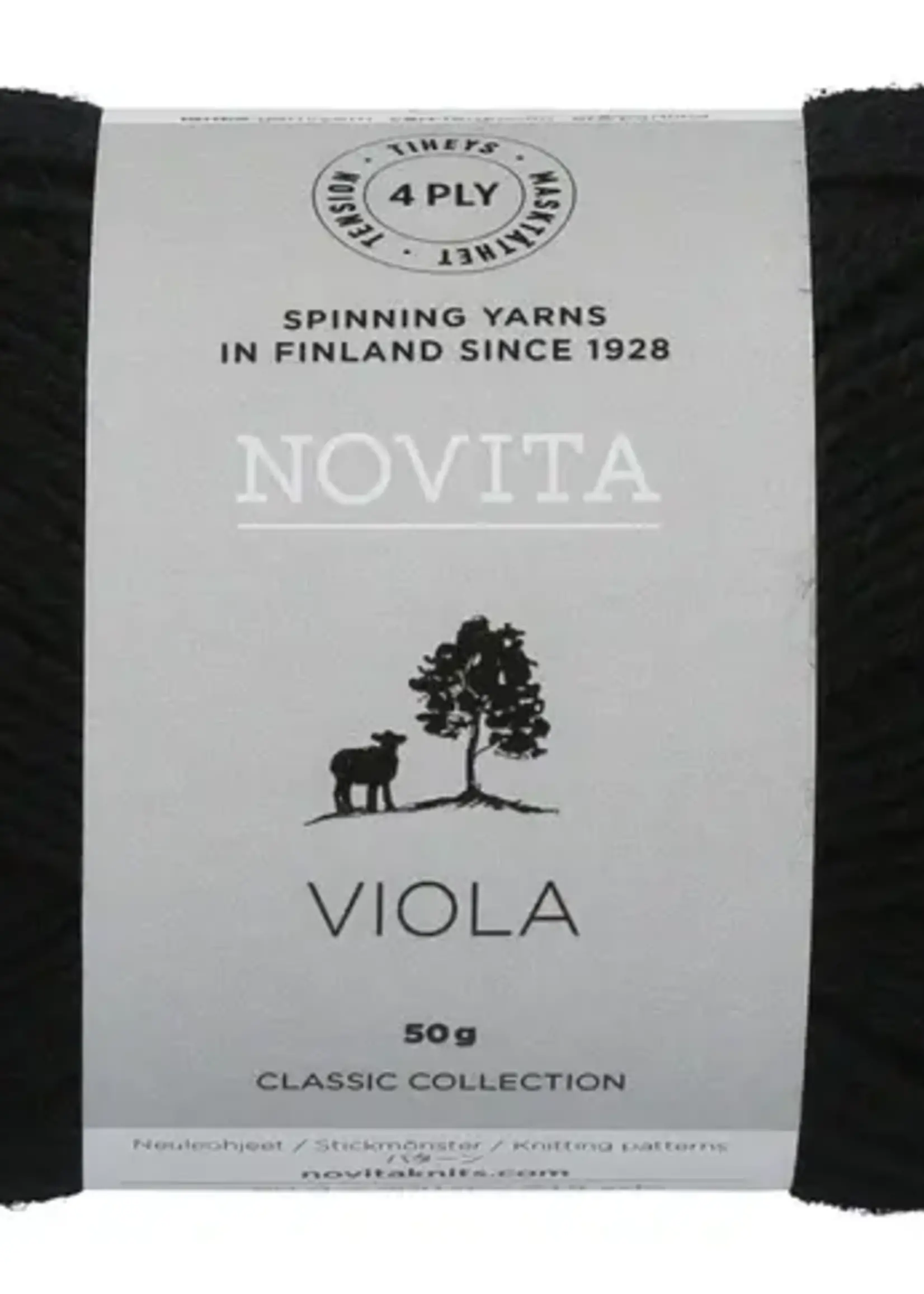 Novita Viola - Novita 50g -099 black