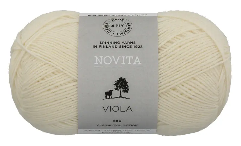 Novita Viola 50g -010 off white
