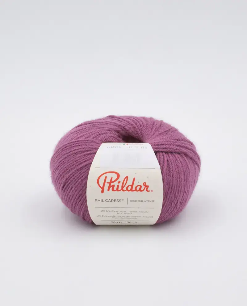 Phildar Phil Caresse -Phildar -lie de vin
