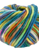 Lana Grossa Confetti - Lana Grossa 12-wit/geelgroen/olijf/jade/geel/violet/turkoois/oranje -50%