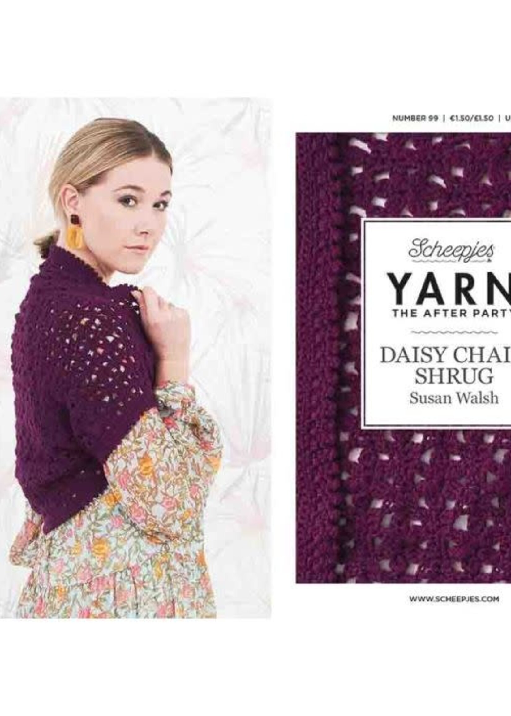 Scheepjes Yarn The After Party nr 99 - Daisy Chain Shrug NL