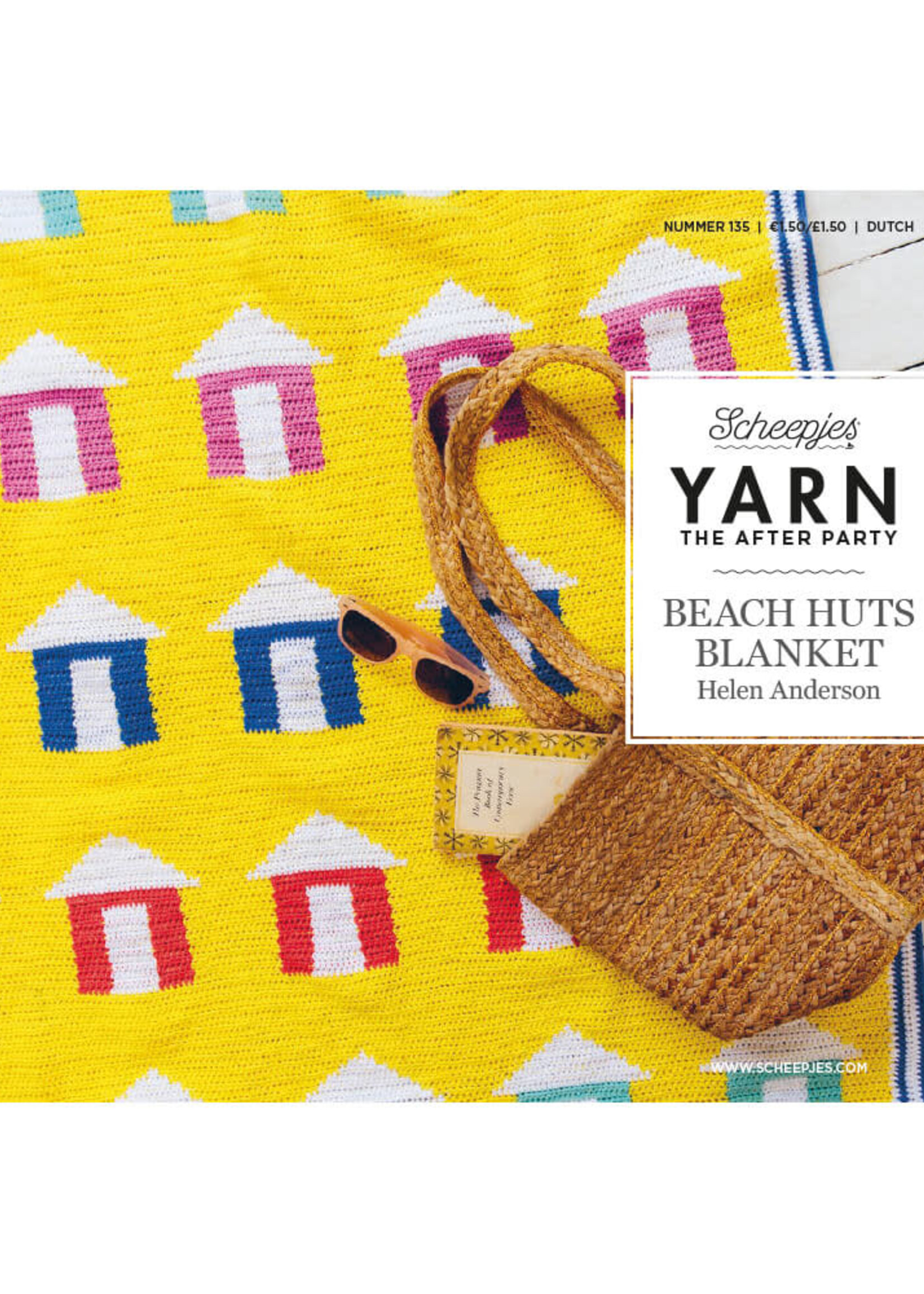 Scheepjes YARN The After Party nr.135 Beach Huts Blanket NL