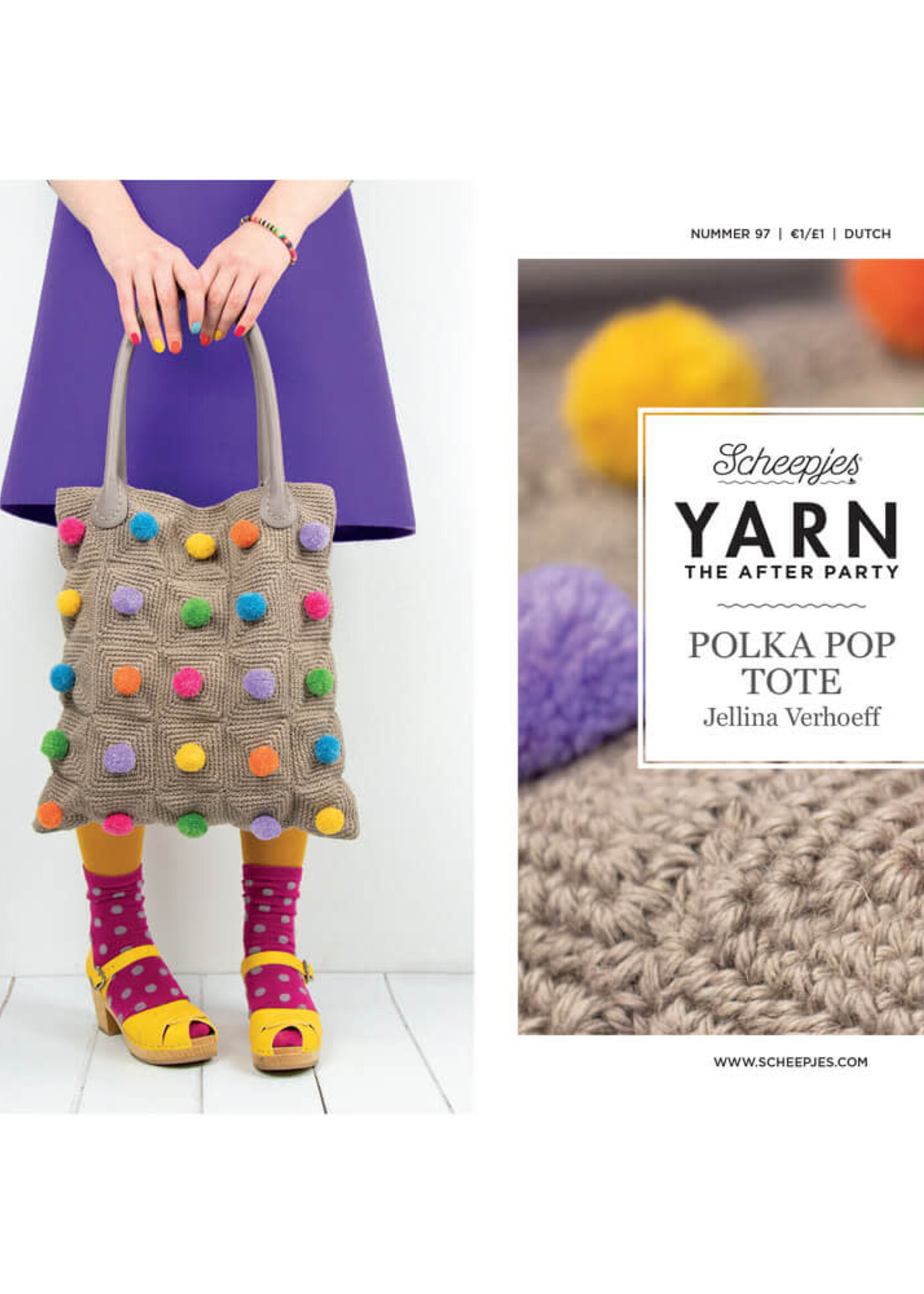 Scheepjes YARN The After Party nr.97 Polka Pop Tote NL