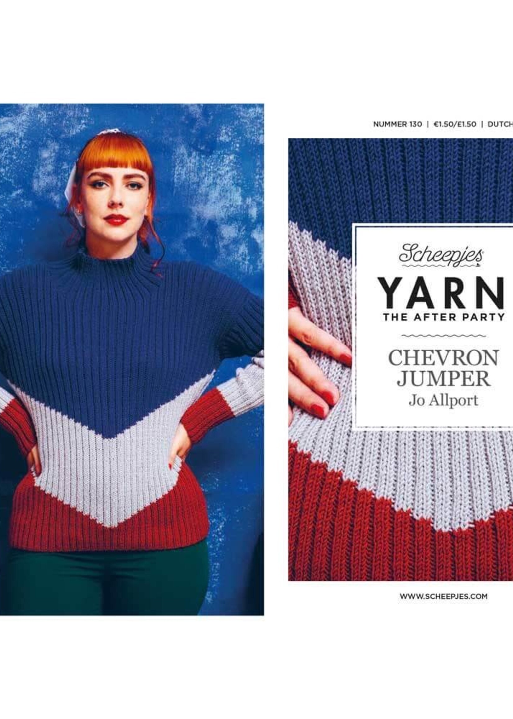 Scheepjes YARN The After Party nr.130 Chevron Jumper NL