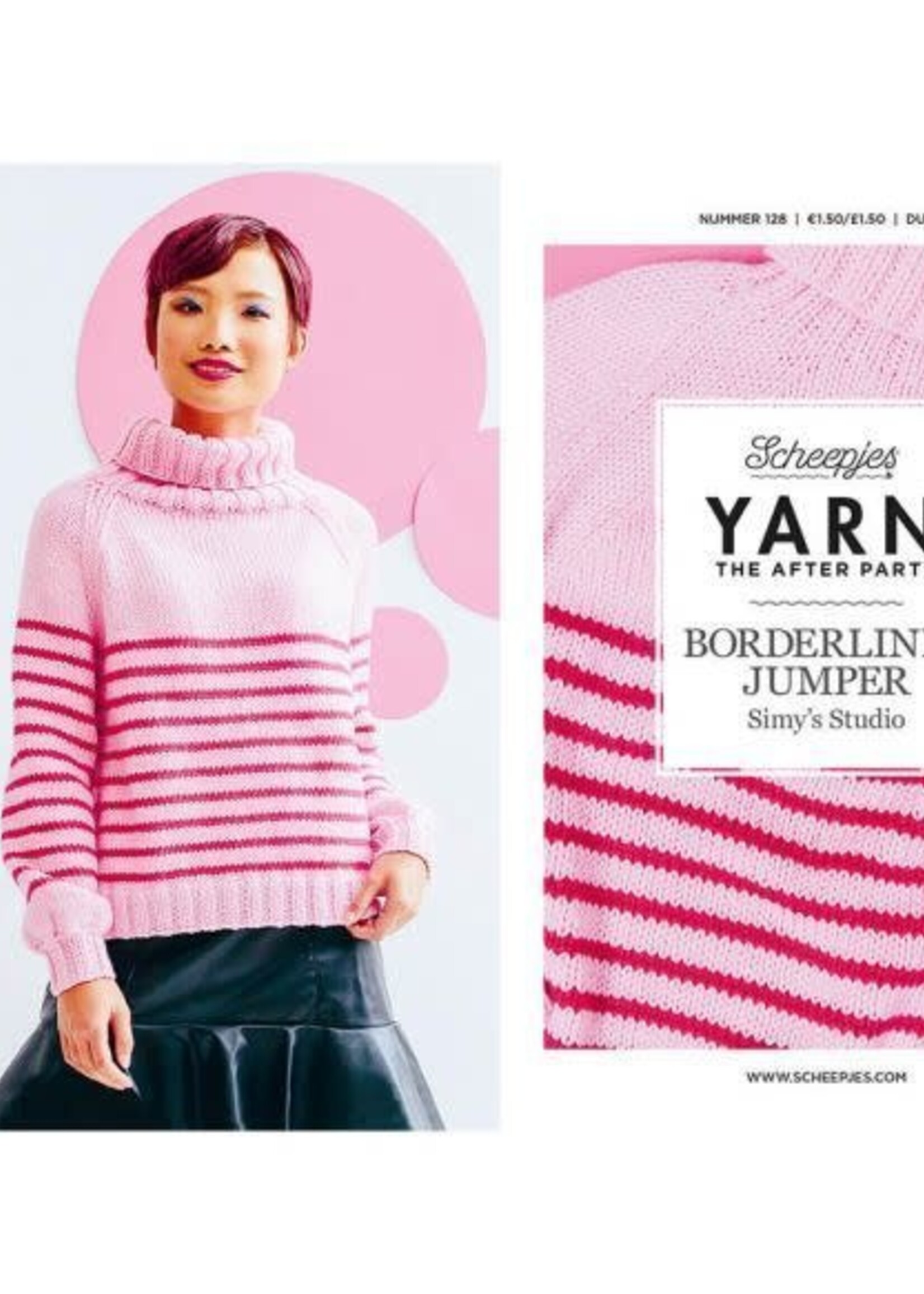 Scheepjes YARN The After Party nr.128 Borderlines Jumper NL