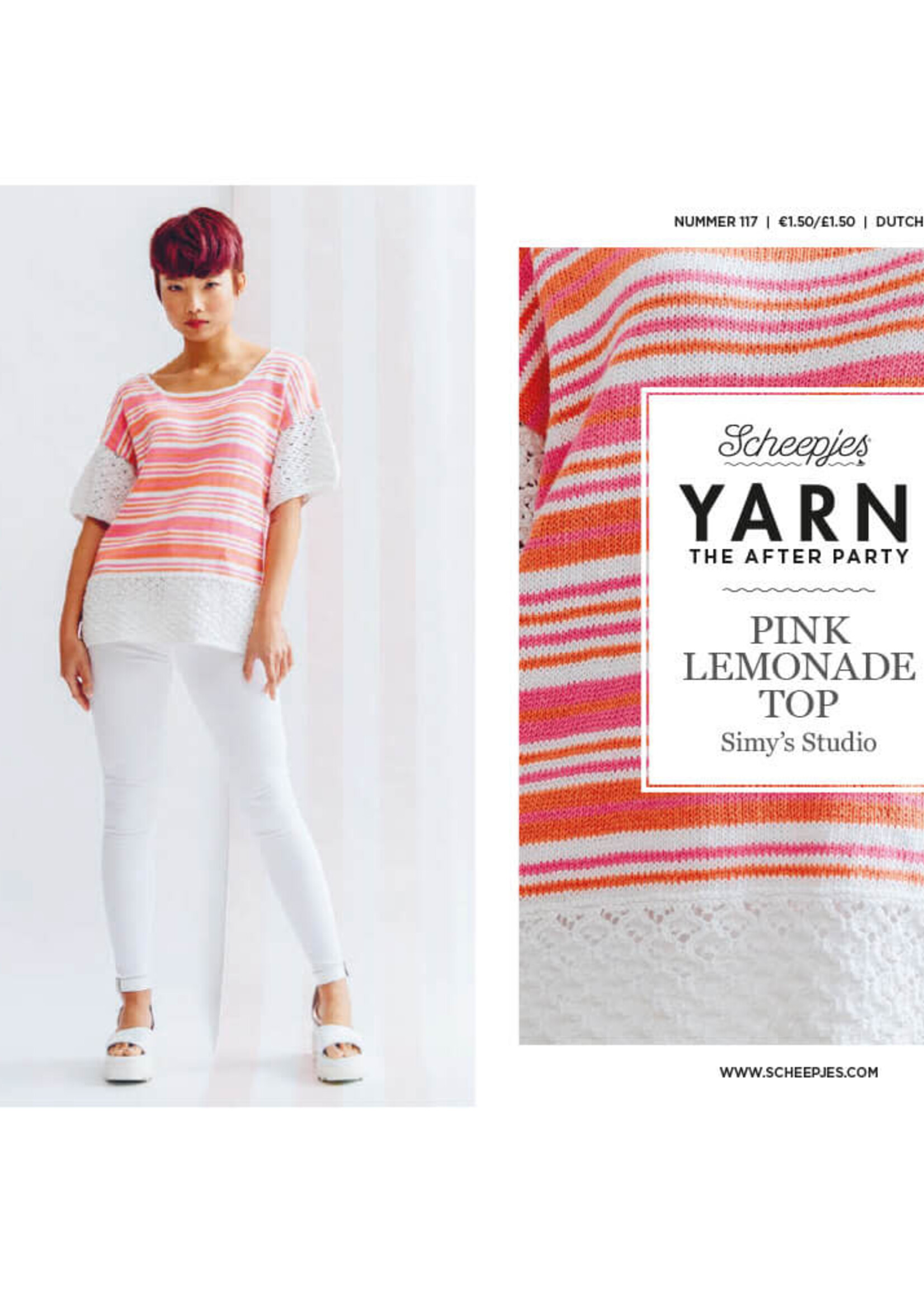 YARN The After Party nr.117 Pink Lemonade Top NL