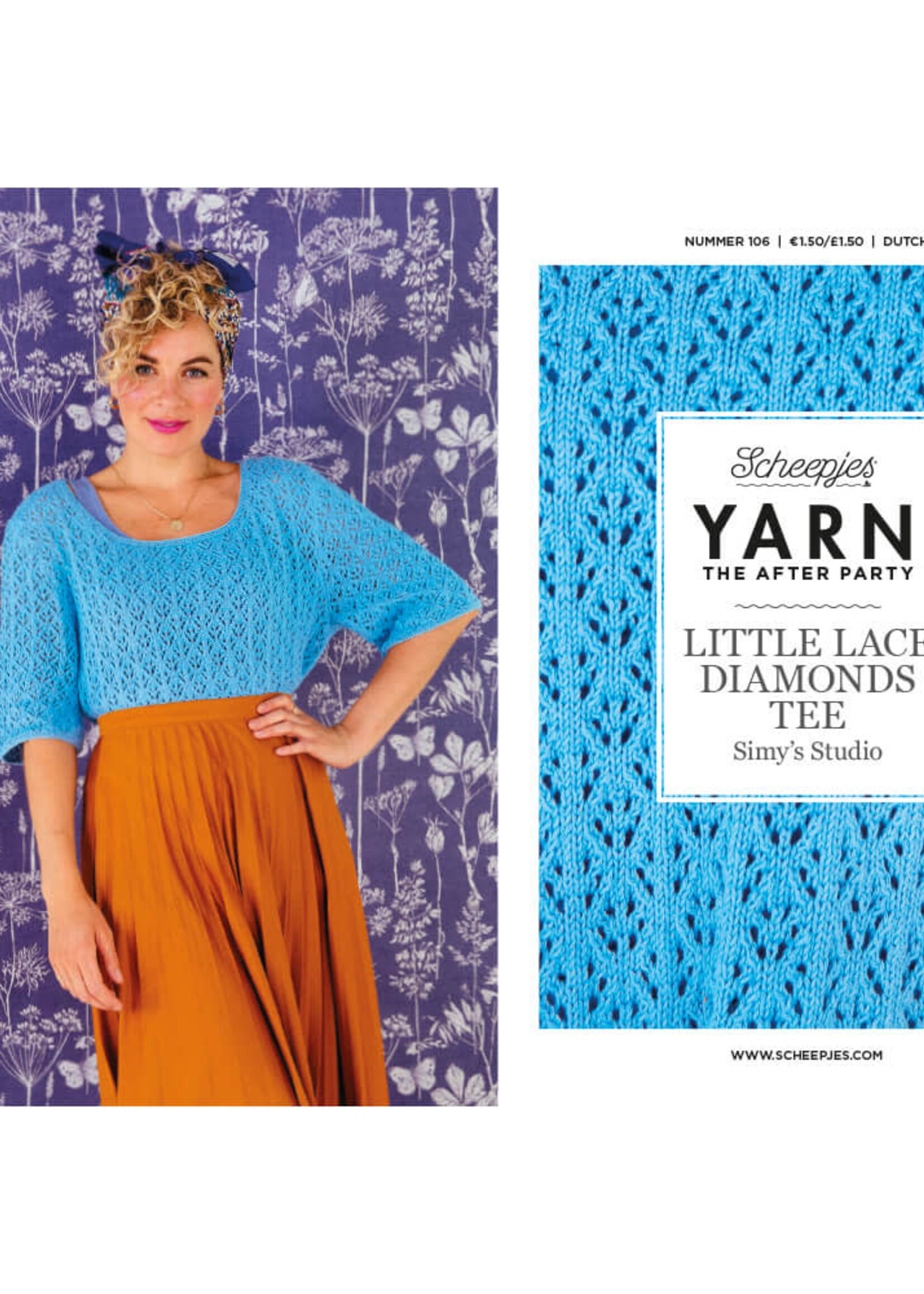 Scheepjes YARN The After Party nr.106 Little Lace Diam. T. NL