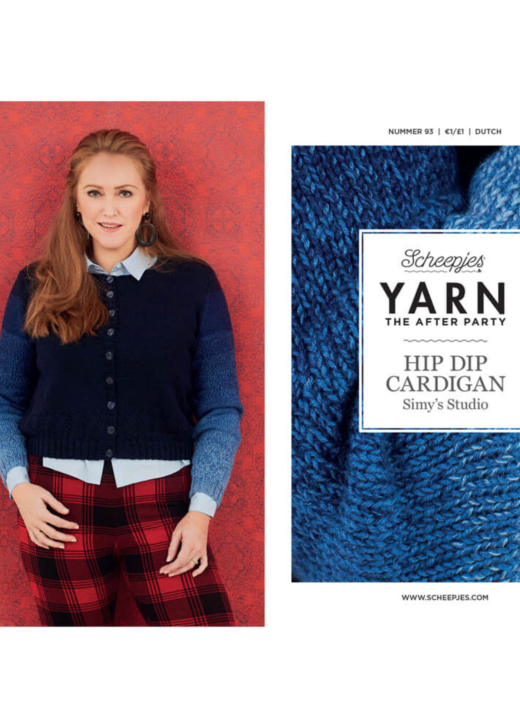 Scheepjes YARN The After Party nr.93 Hip Dip Cardigan NL