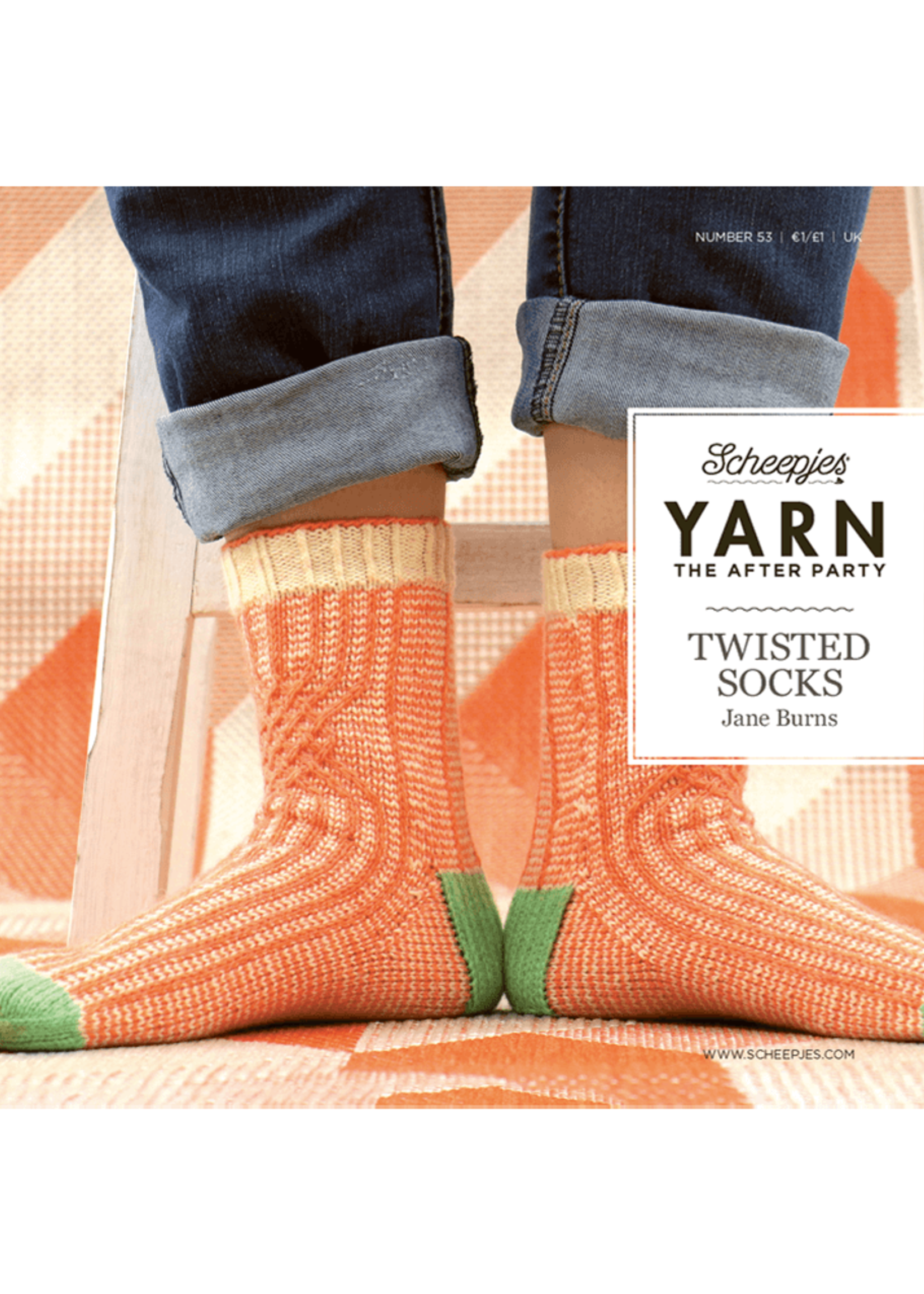 Scheepjes YARN The After Party nr.53 Twisted Socks NL