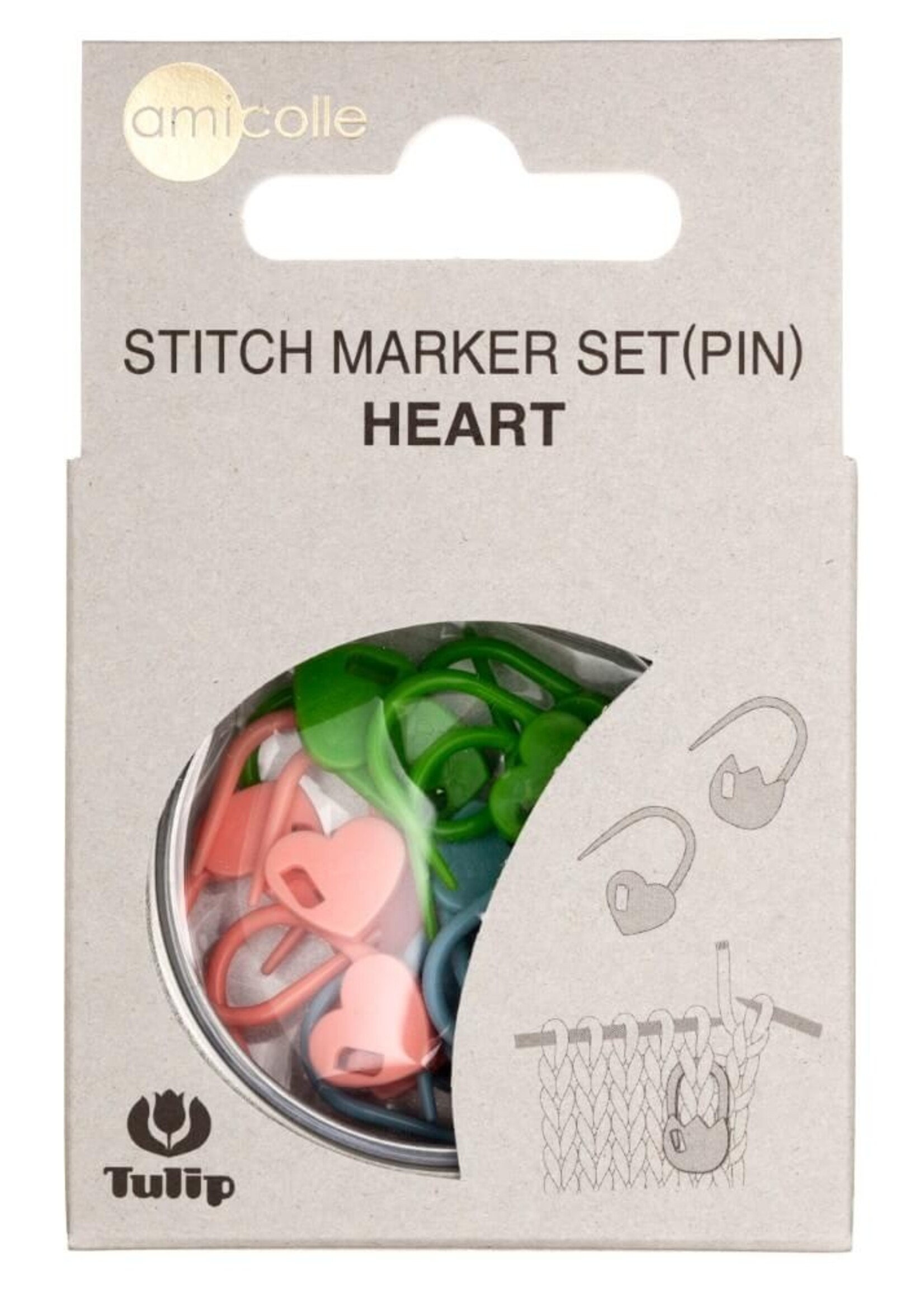 Tulip Tulip Stekenmarkeerders set hart