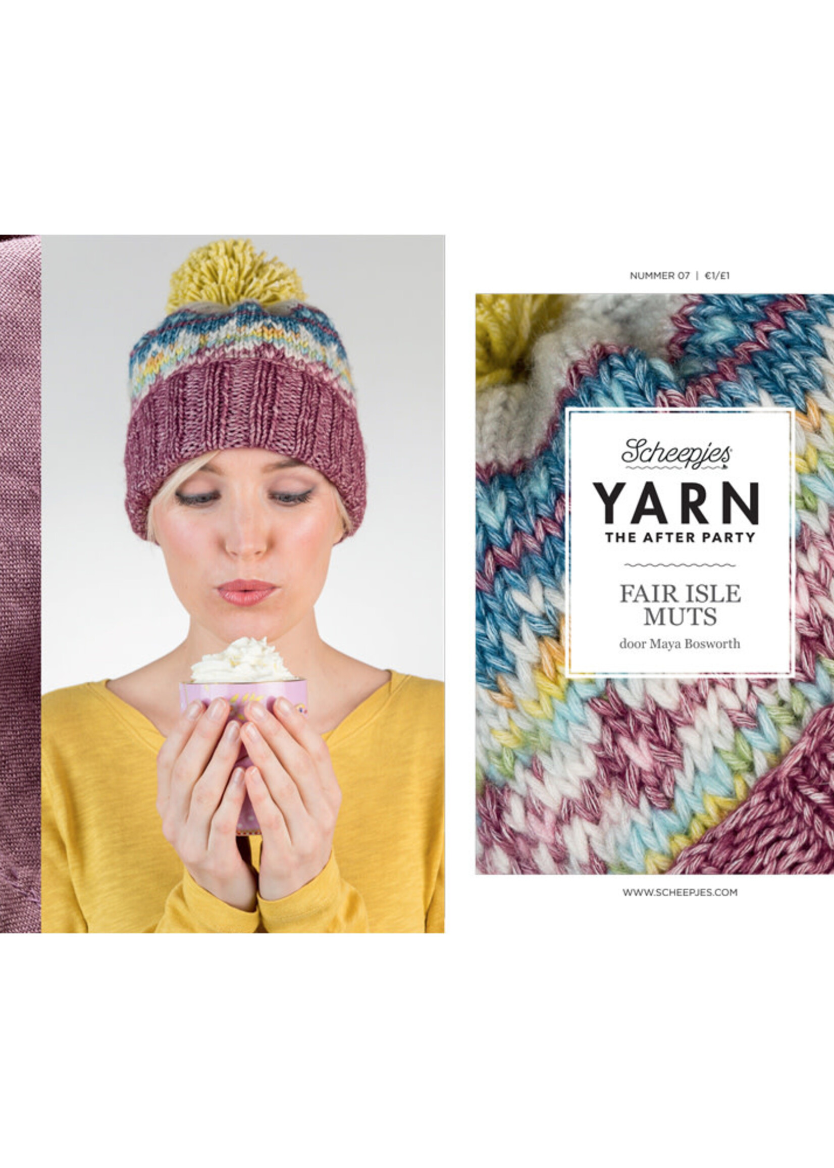 YARN The After Party nr.07 Fair Isle Hat NL