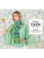 YARN The After Party nr.12 Mossy Cabled Scarf NL