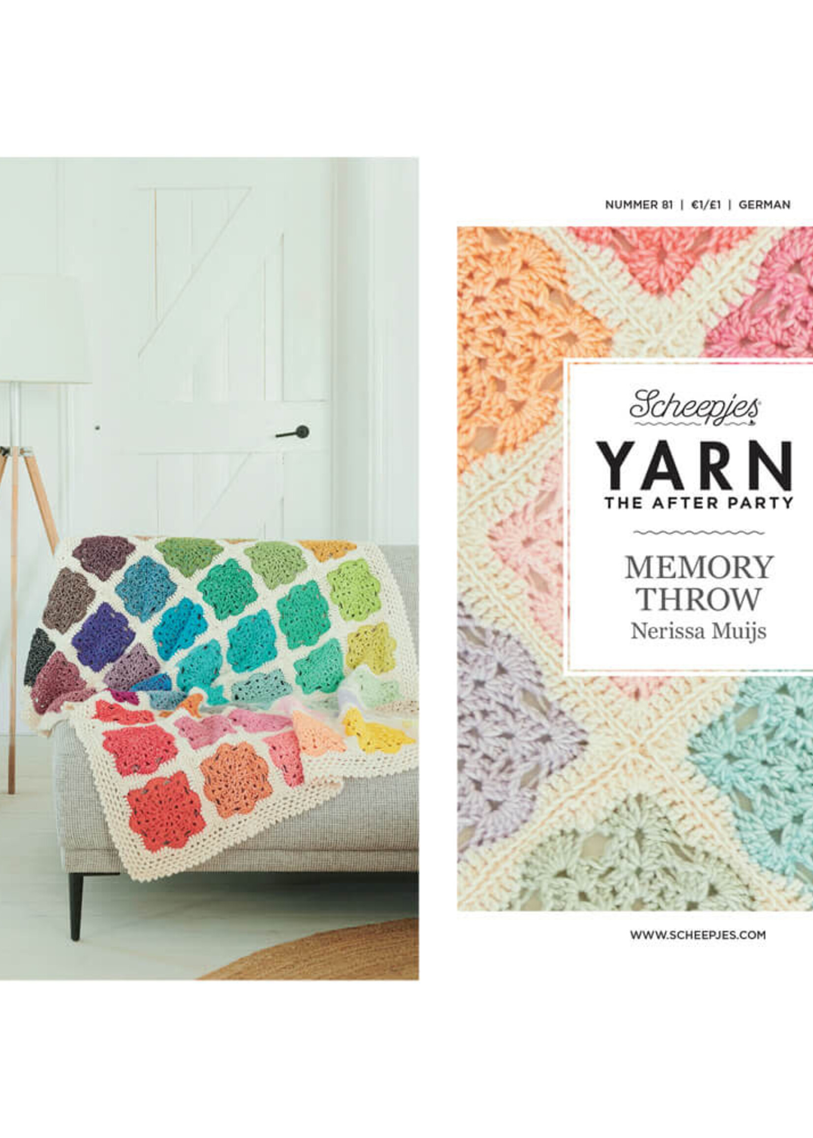 YARN The After Party nr.81 Memory Throw NL