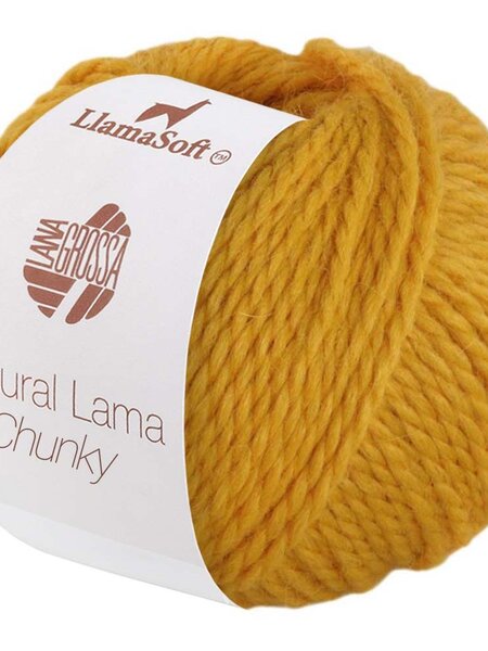 Lana Grossa Natural Lama Chunky 01-geel25%
