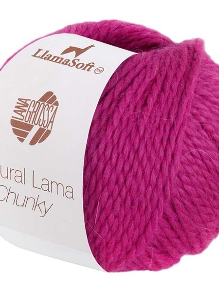 Lana Grossa Natural Lama Chunky 03-felroze25%
