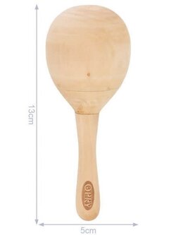 Opry Sambaballen hout 13x5cm
