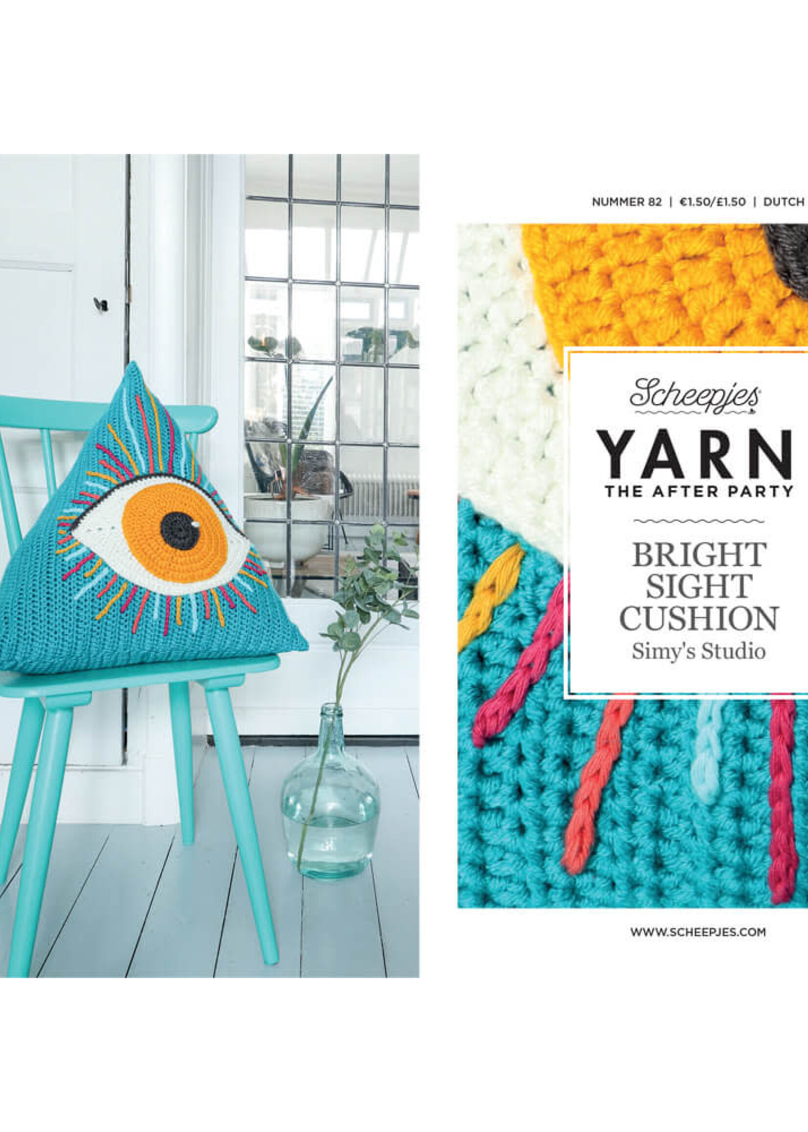 Scheepjes YARN The After Party nr.82 Bright Sight Cushion NL