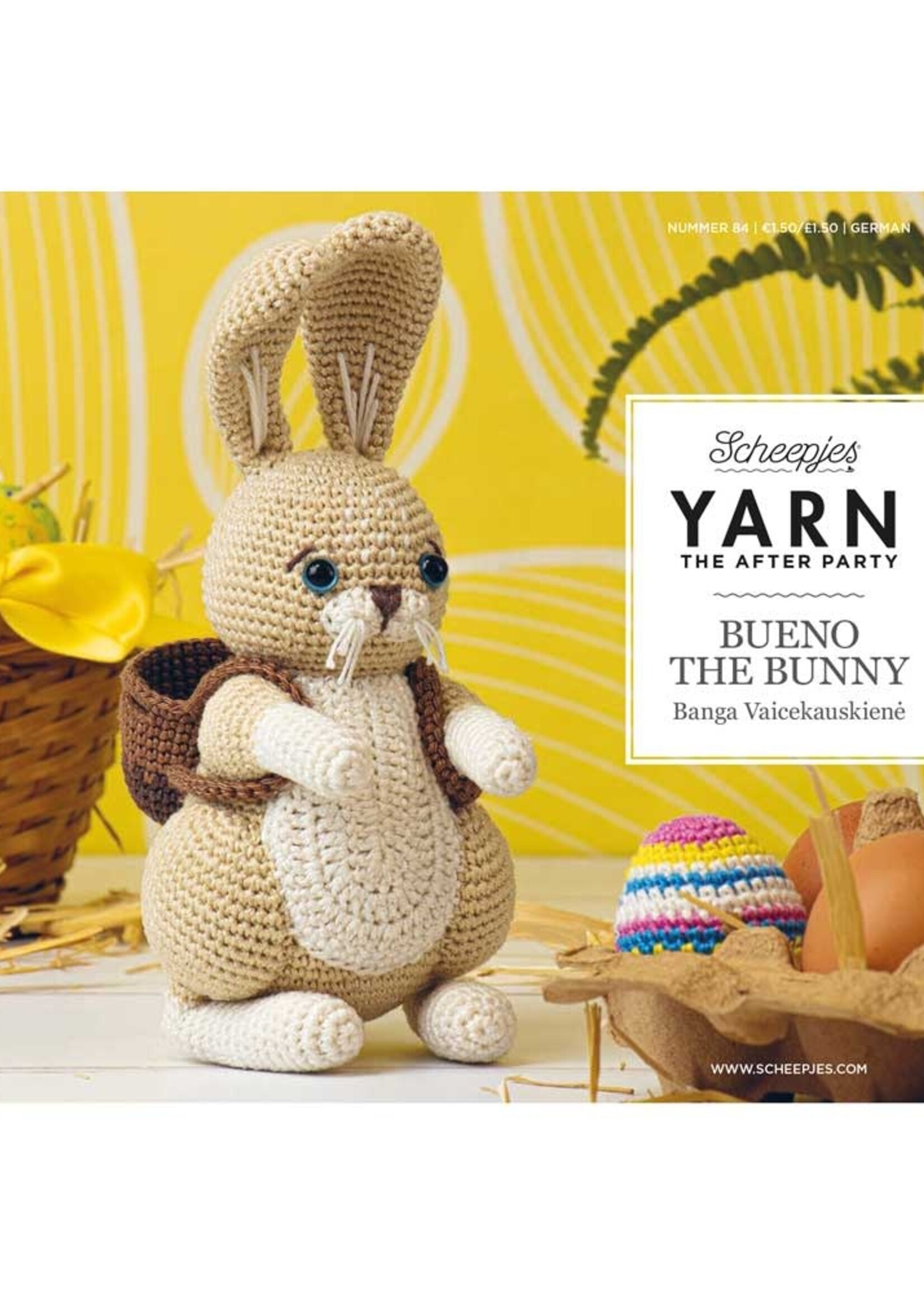 Scheepjes YARN The After Party nr.84 Bueno the Bunny NL