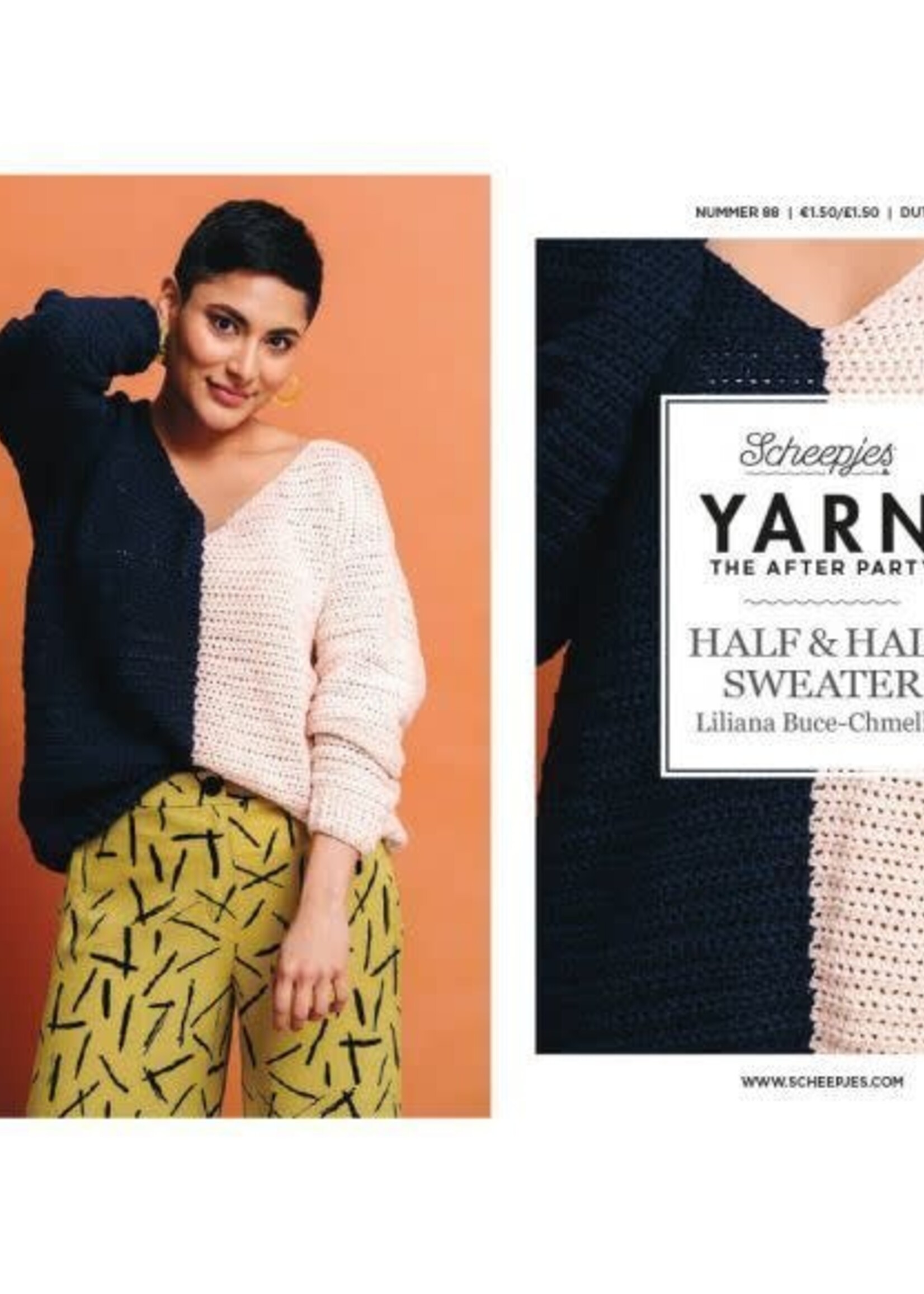 Scheepjes YARN The After Party nr.88 Half & Half Sweater NL