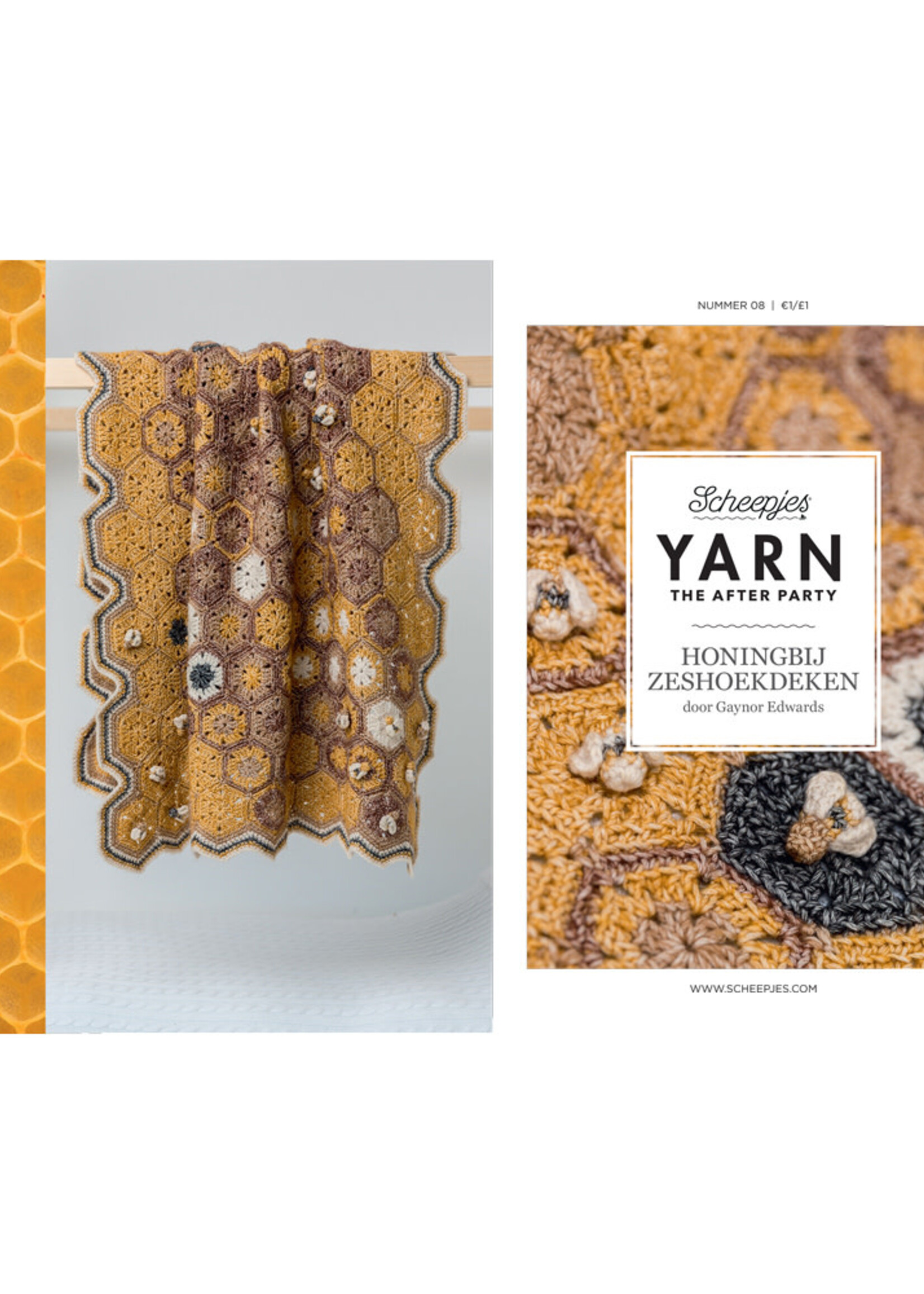 Scheepjes YARN The After Party nr.08 Honey Bee Blanket NL