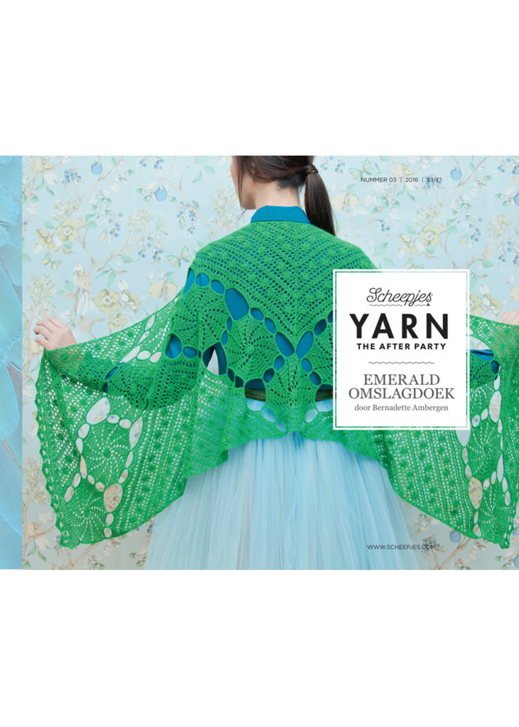 Scheepjes Yarn The after party nr 3 - emerald omslagdoek