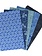 Tissu de Marie Fat Quarter Bundles Serene Sapphire