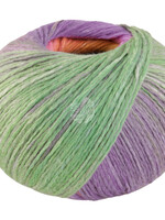 Lana Grossa Cotonella - 12 Hemelsblauw/sagegroen/turquoise/geel/oranje/roze/paars