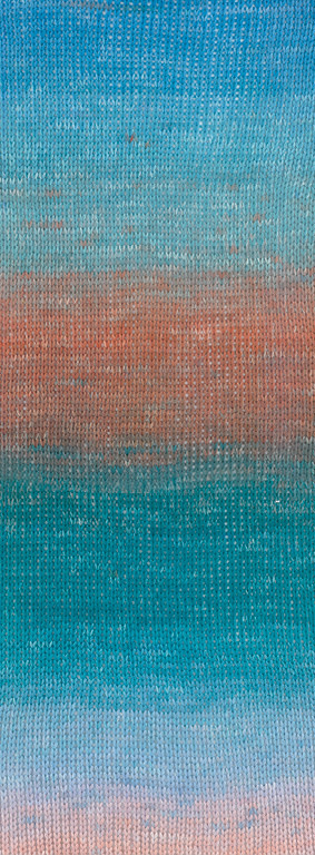 Lana Grossa Cotonella - 13 korenbloem/turquoise blauw/mint/terracotta/zeegrijs -20%