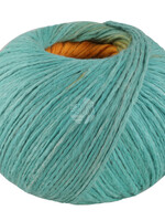 Lana Grossa Cotonella - 14 Grijsgroen/bruin/goud/zonneschijngeel/pastelblauw