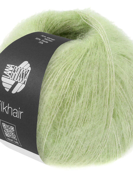 Lana Grossa Silkhair - Lana Grossa -211-bleekgroen
