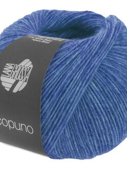 Lana Grossa Ecopuno -213 gentiaanblauw