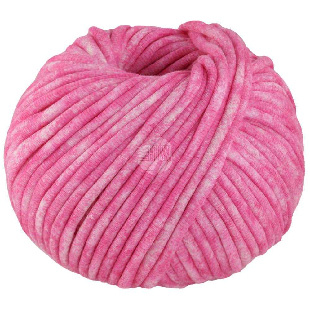 Lana Grossa Gelato Vintage - Lana Grossa -104 roze/wit -50%