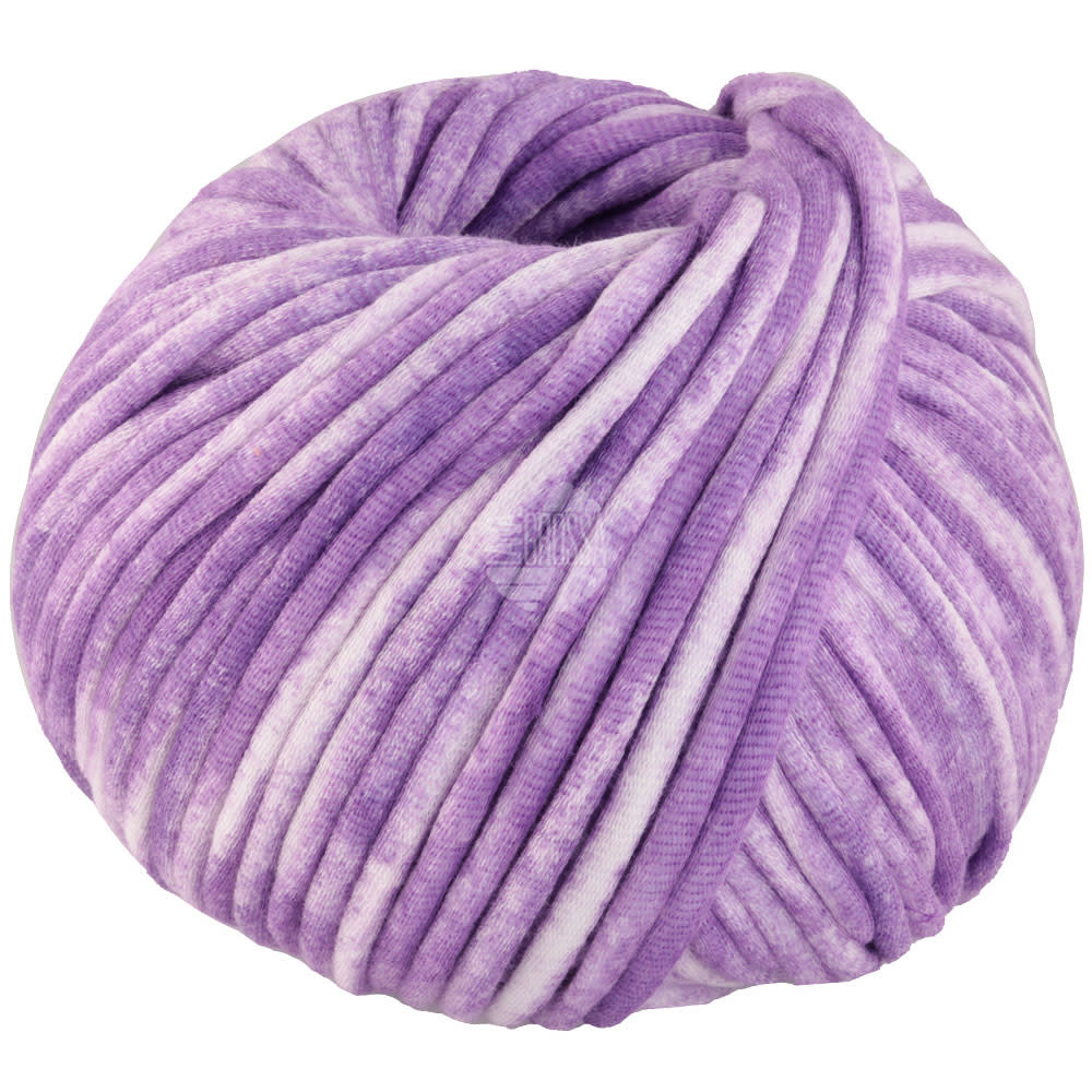 Lana Grossa Gelato Vintage - Lana Grossa -105 lila/wit -50%