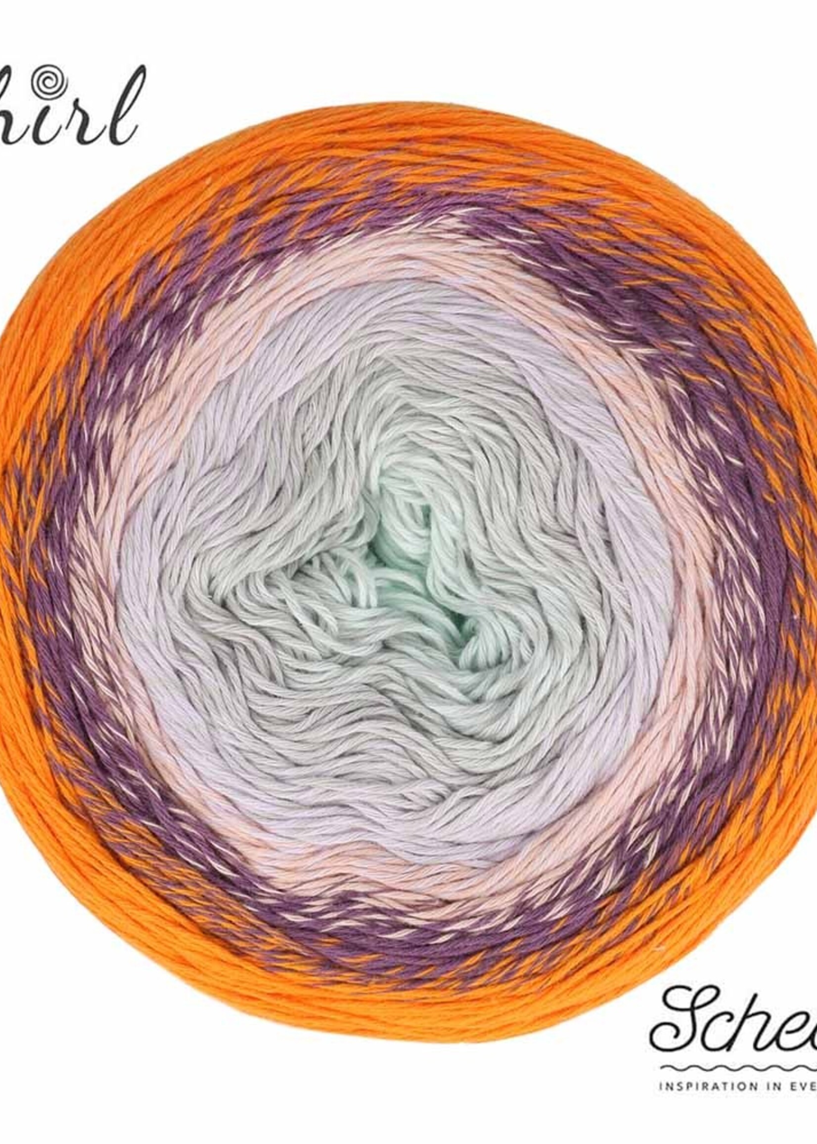 Scheepjes Cotton Whirl -Scheepjes  -710 Clementine Cloud