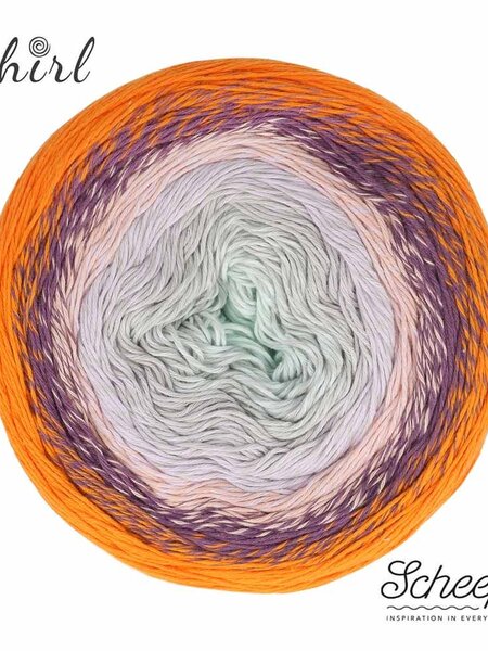 Scheepjes Cotton Whirl -710 Clementine Cloud