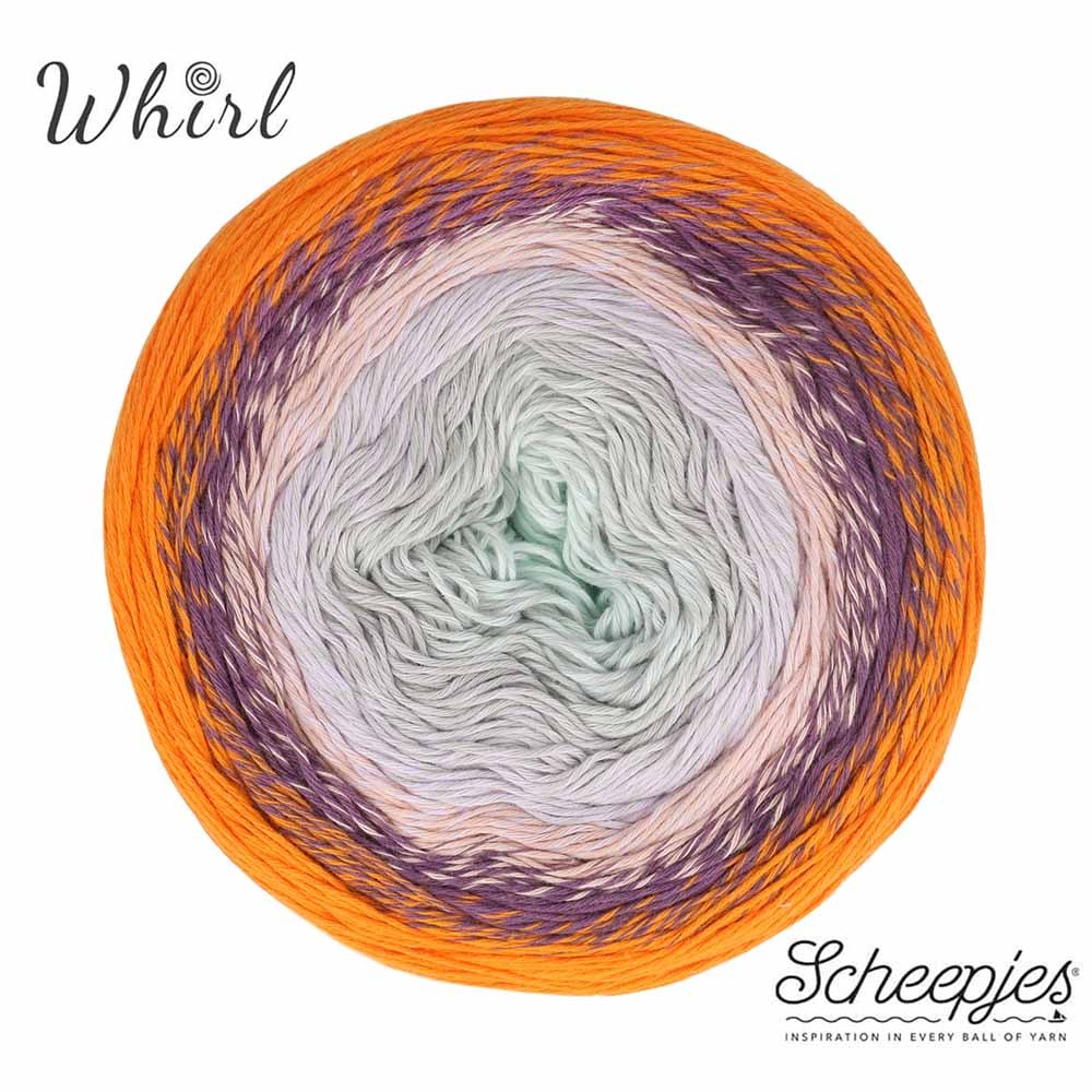 Scheepjes Cotton Whirl -710 Clementine Cloud