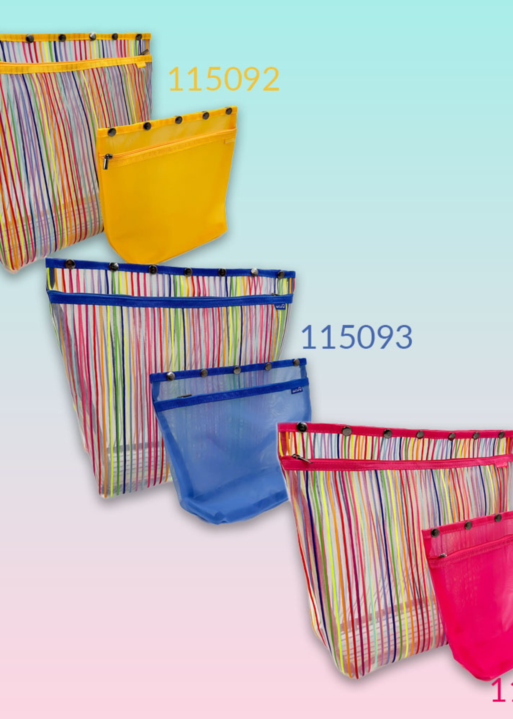 Della Q Oh Snap Rainbow-Pink staand L-XL