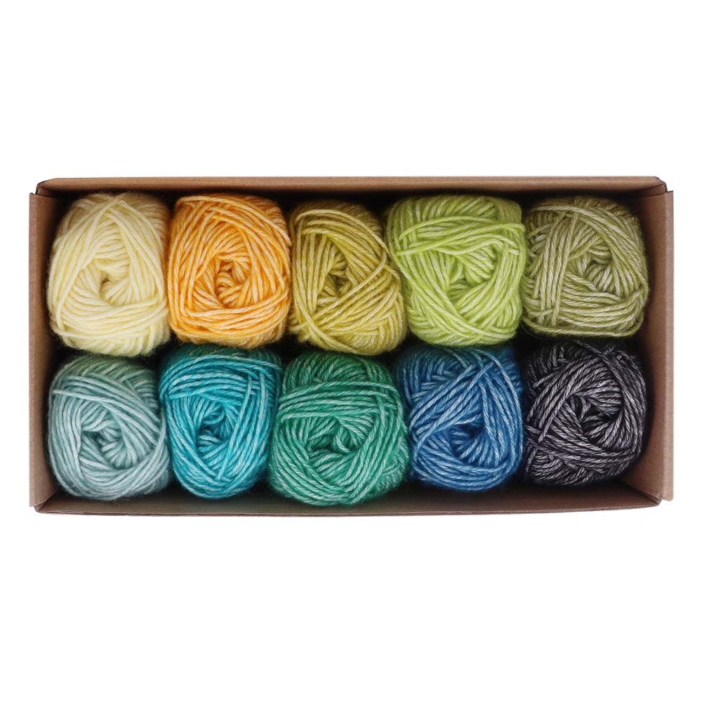 Scheepjes Scheepjes Stone Washed colour pack 10x25g - Grounding