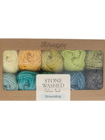 Scheepjes Scheepjes Stone Washed colour pack 10x25g - Grounding