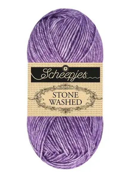 Scheepjes Stone Washed - Scheepjes -840 Rich Charoite