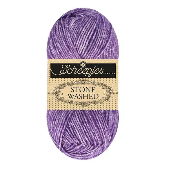 Scheepjes Stone Washed - Scheepjes -840 Rich Charoite