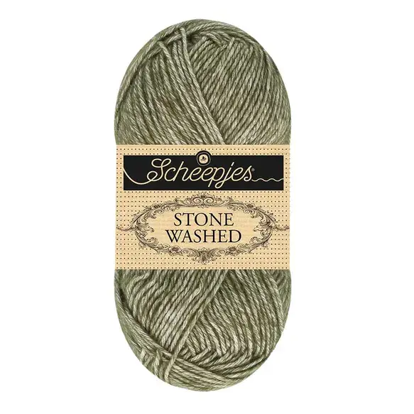 Scheepjes Stone Washed - Scheepjes -851 Chlorite Green