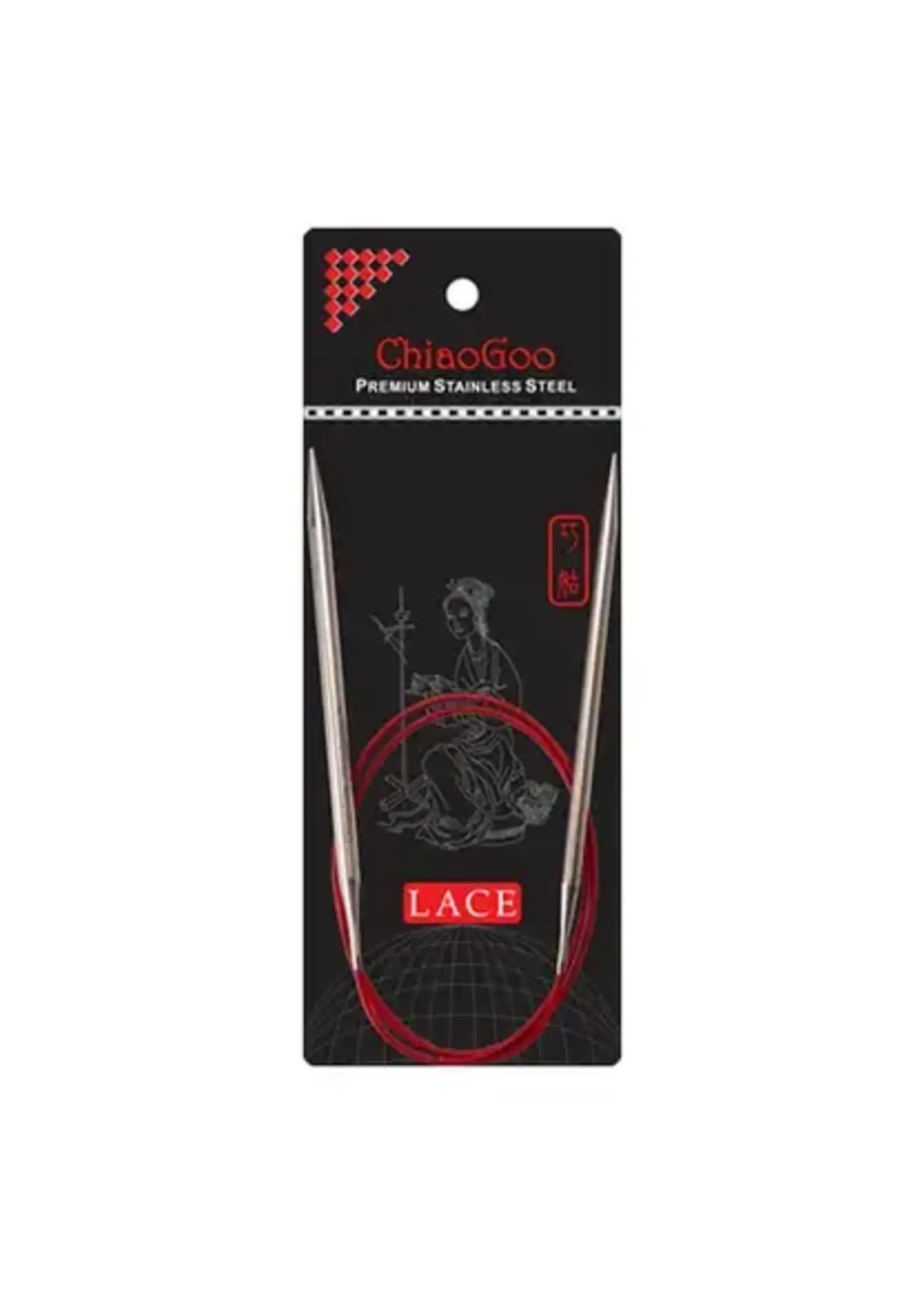 ChiaoGoo ChiaoGoo Red Lace 60cm 6mm