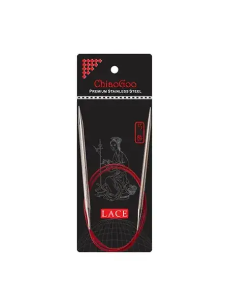 ChiaoGoo ChiaoGoo Red Lace 60cm 6mm