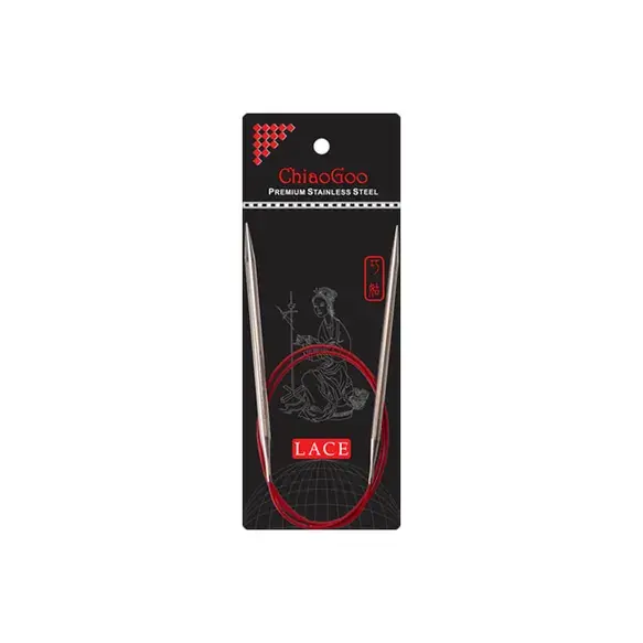 ChiaoGoo ChiaoGoo Red Lace 60cm 6mm