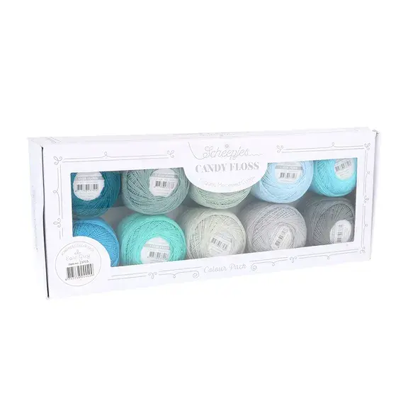 Scheepjes Candy Floss colour pack 10x20gr -Scheepjes -Earl Grey %