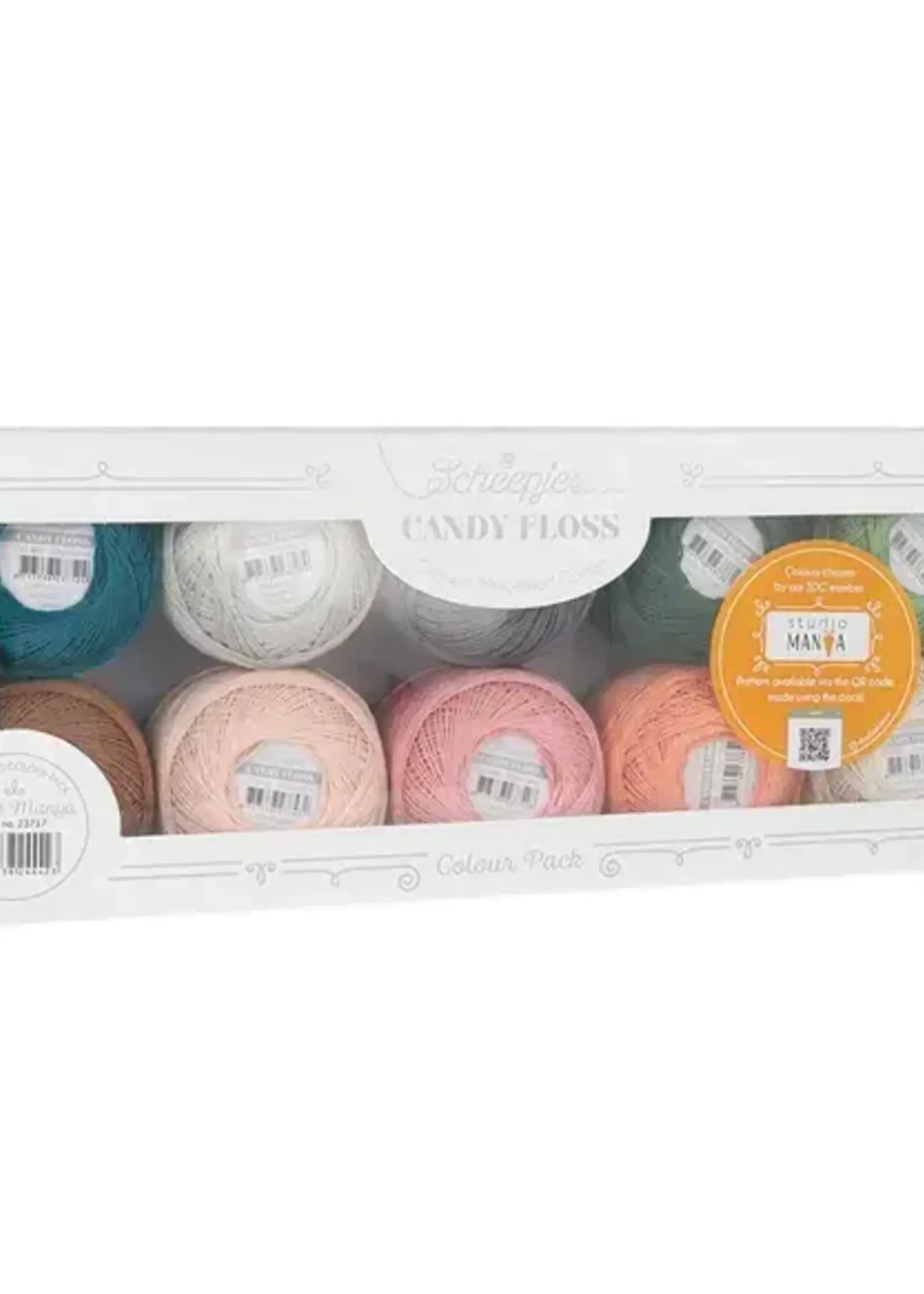 Scheepjes Candy Floss colour pack 10x20gr -Scheepjes -Studio Manya