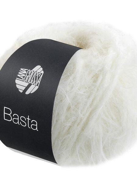 Lana Grossa Basta -01 ruwe witte
