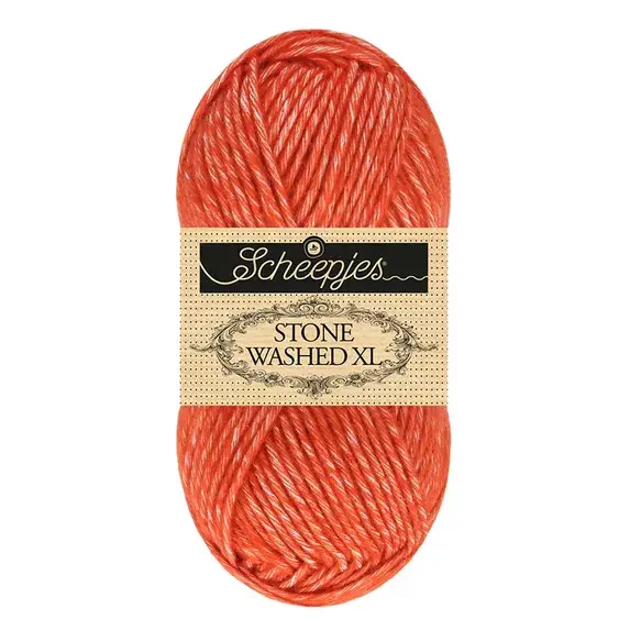 Scheepjes Stone Washed XL - Scheepjes -883 Realgar Red